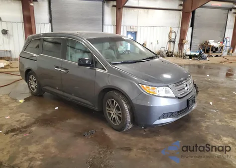 2012 Honda Odyssey Exl z USA, uszkodzony, nr VIN 5FNRL5H60CB007637